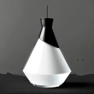 Chemical Flask in Laboratory Experiment with Transparent Funnel