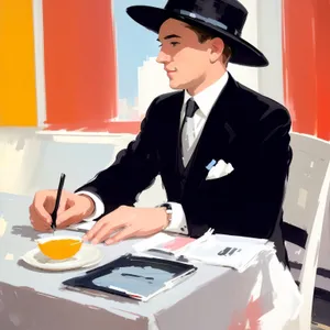 Corporate Professionals Discussing Successful Business Strategies