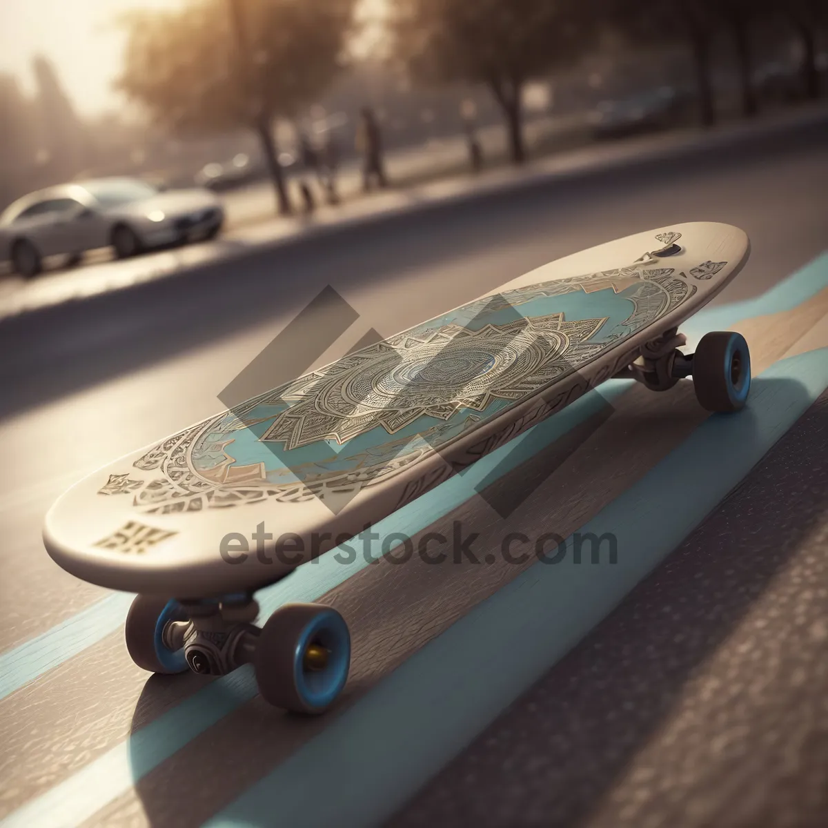 Picture of Skateboard: Wheeled Vehicle Conveyance