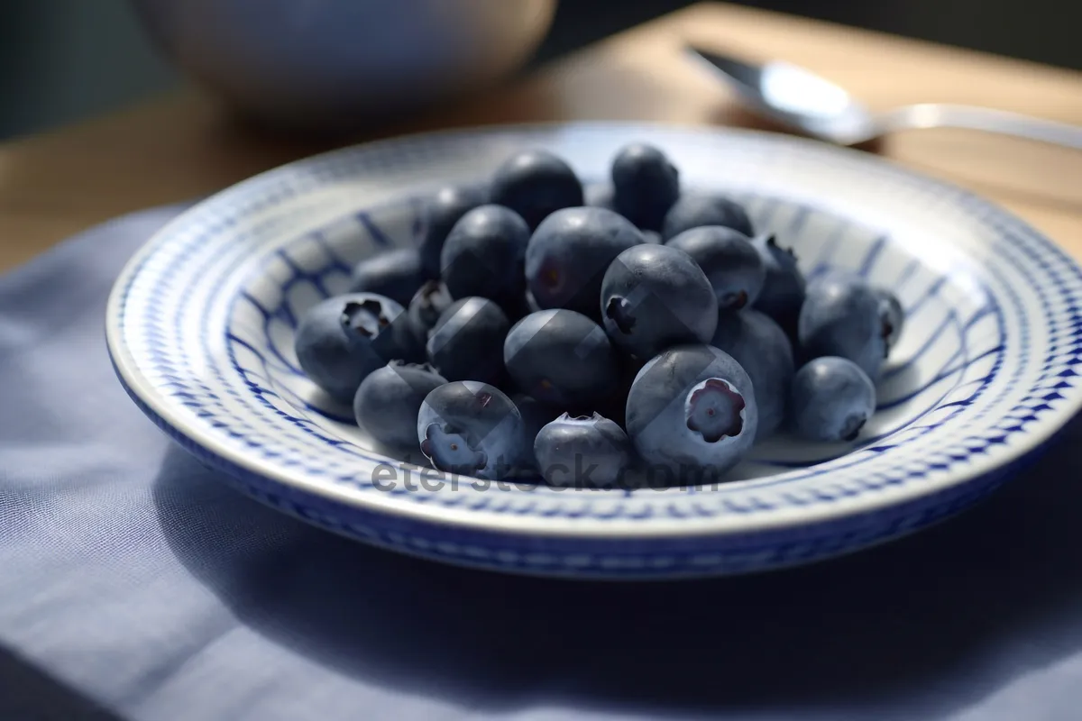 Picture of Fresh and Juicy Blueberry Snack