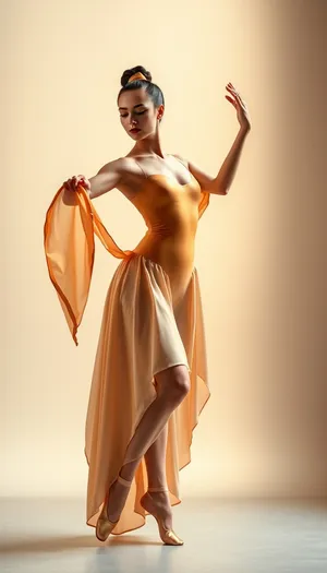 Seductive lingerie model posing in studio portrait.