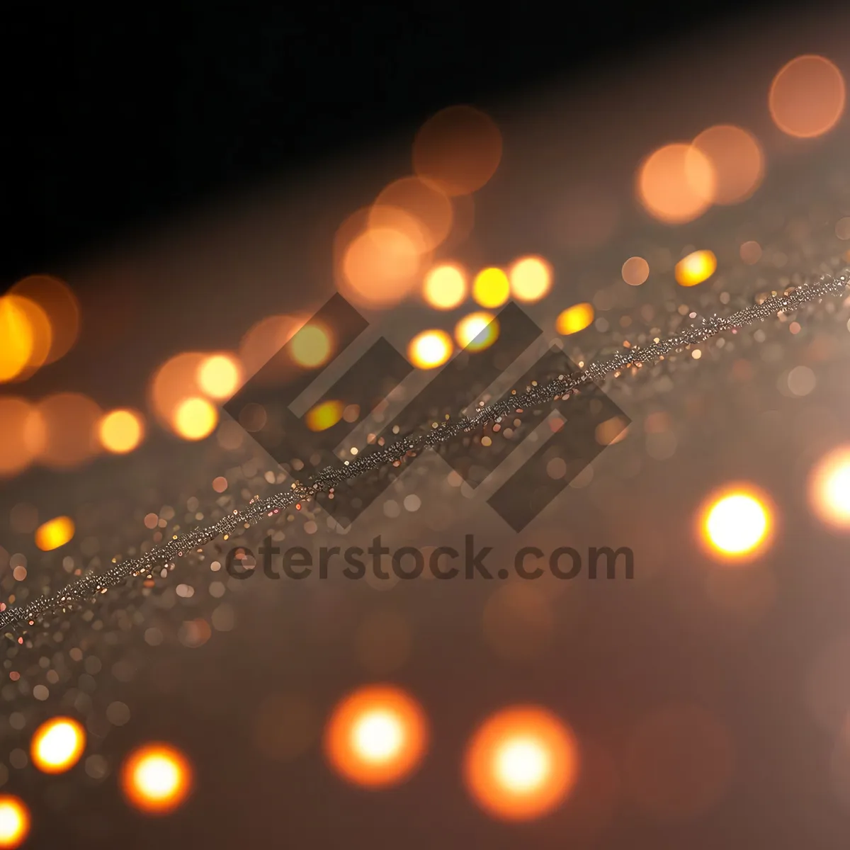 Picture of Shimmering LED Diode Lights Illuminate Night Sky