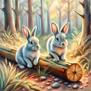 Fun Cartoon Bunny Character Drawing