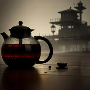 Traditional Teapot for Aromatic Herbal Tea