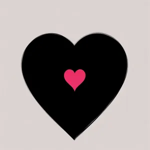 Shiny Heart Symbol - Valentine's Day Icon