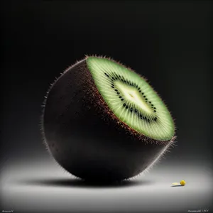 Juicy Kiwi Slice: Fresh, Healthy and Delicious Fruit