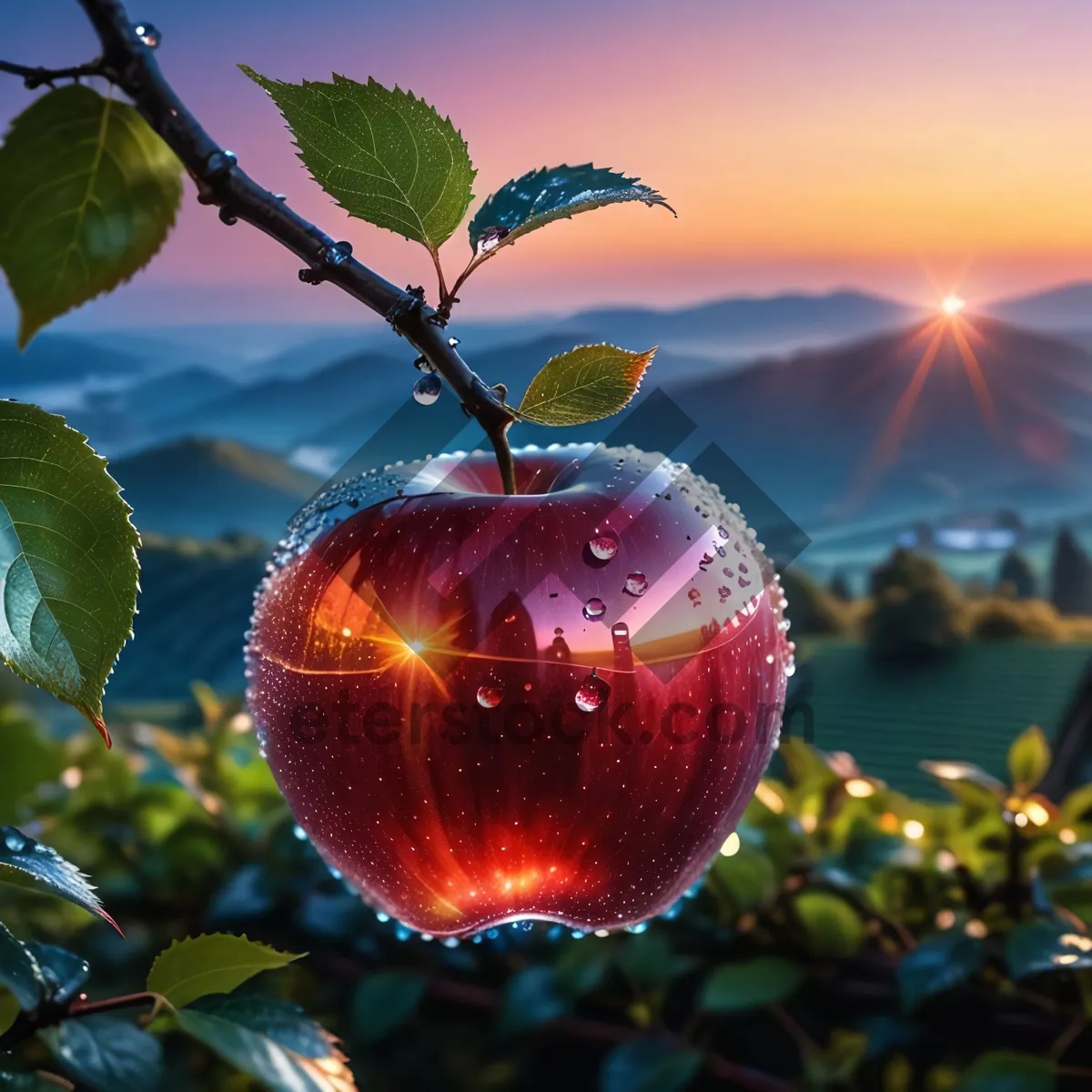 Picture of Fresh Empire Apple in Winter Grove