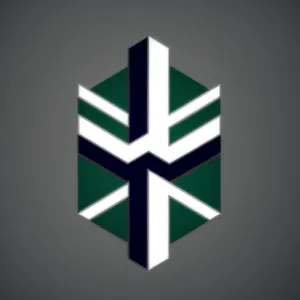 National Flag Symbol Icon Graphic