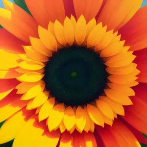 Blooming Garden's Vibrant Sunflower Delight