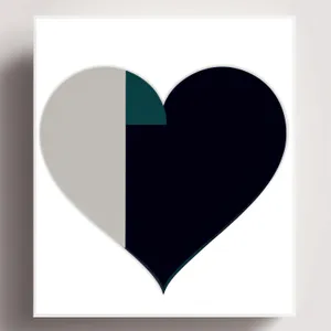 Valentine Heart Icon - Romantic Love Symbol Design