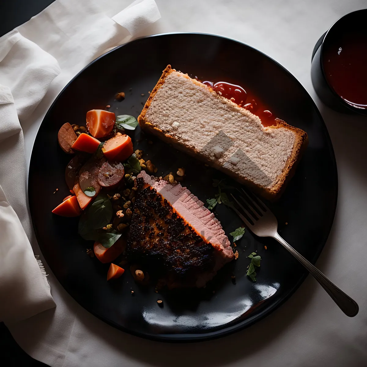 Picture of Delicious Gourmet BBQ Spare Ribs with Rosemary