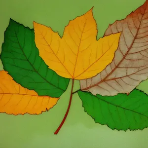 Vibrant Autumn Foliage in Golden Hues