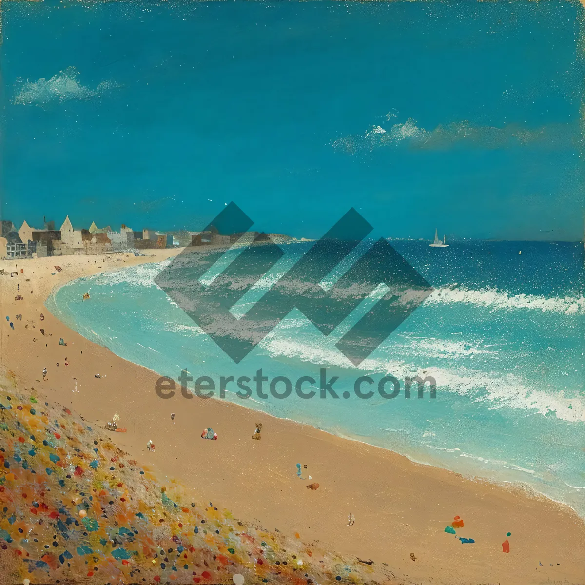 Picture of Serenity by the Shore