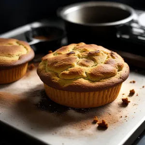 Delicious Coffee and Pastry Combo for Breakfast.