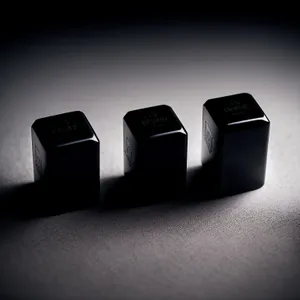 Black Keyboard Button for Business Communication
