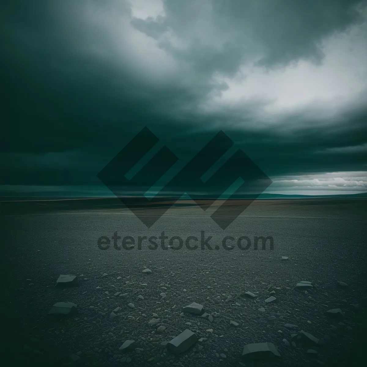 Picture of Tropical Sunset Beach Reflection
