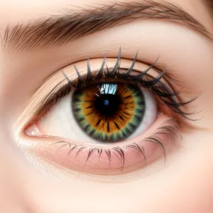 Captivating Gaze: A Close-up of Mesmerizing Eyes