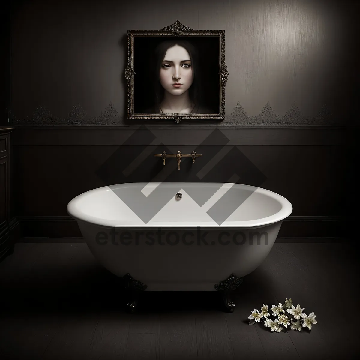 Picture of Modern Bathroom Sink with Stylish Vessel Design