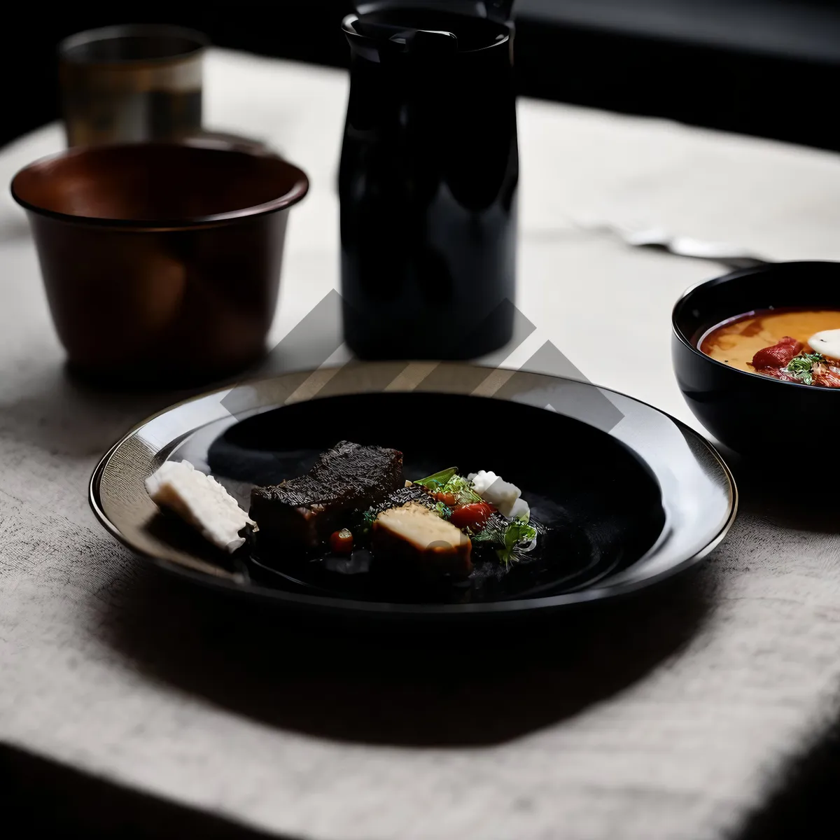 Picture of Delicious and Healthy Vegetable Plate Bowls