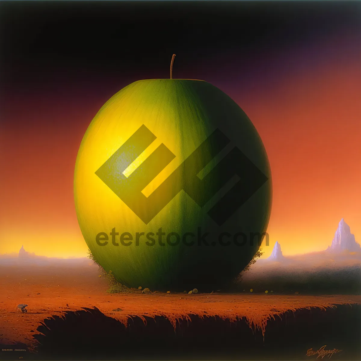 Picture of Delicious and Nutritious Golden Apple