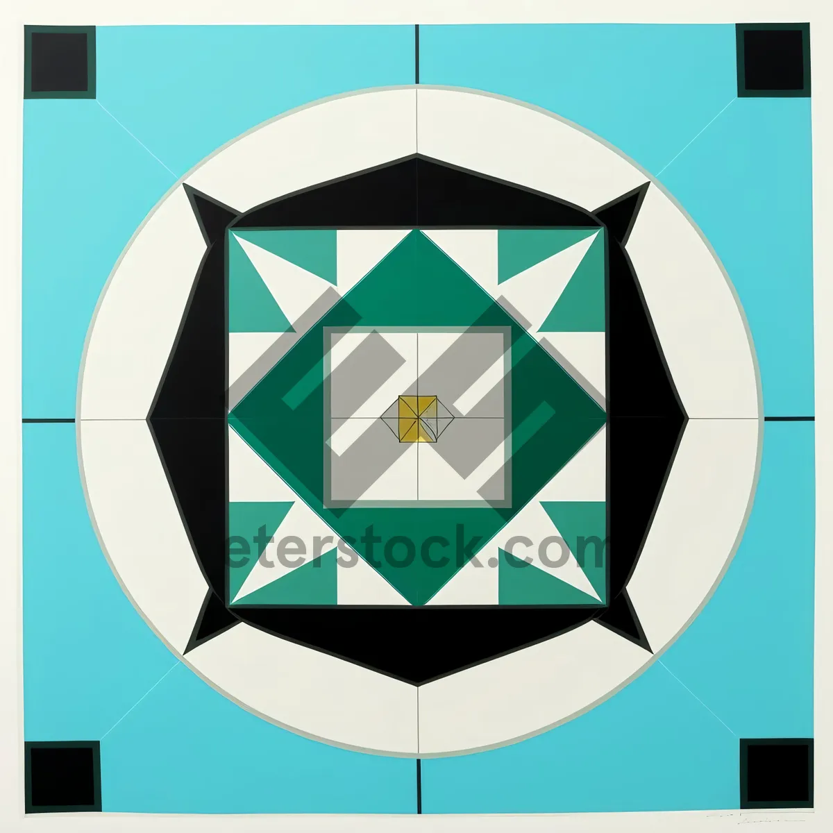 Picture of Heraldic Symbol - Classic Icon of Graphic Design