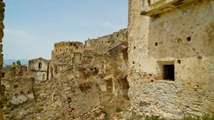 Historic fortress against blue sky - Travel landmark photo