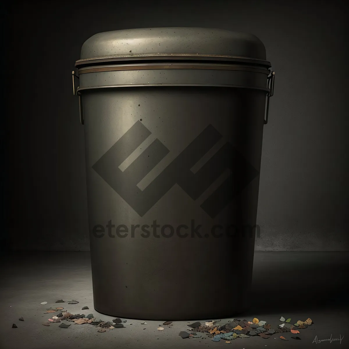 Picture of Glass Drink Can Bin