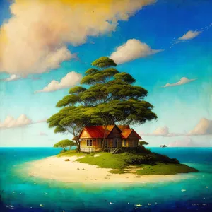 Sunset Paradise Beach Relaxation Vacation