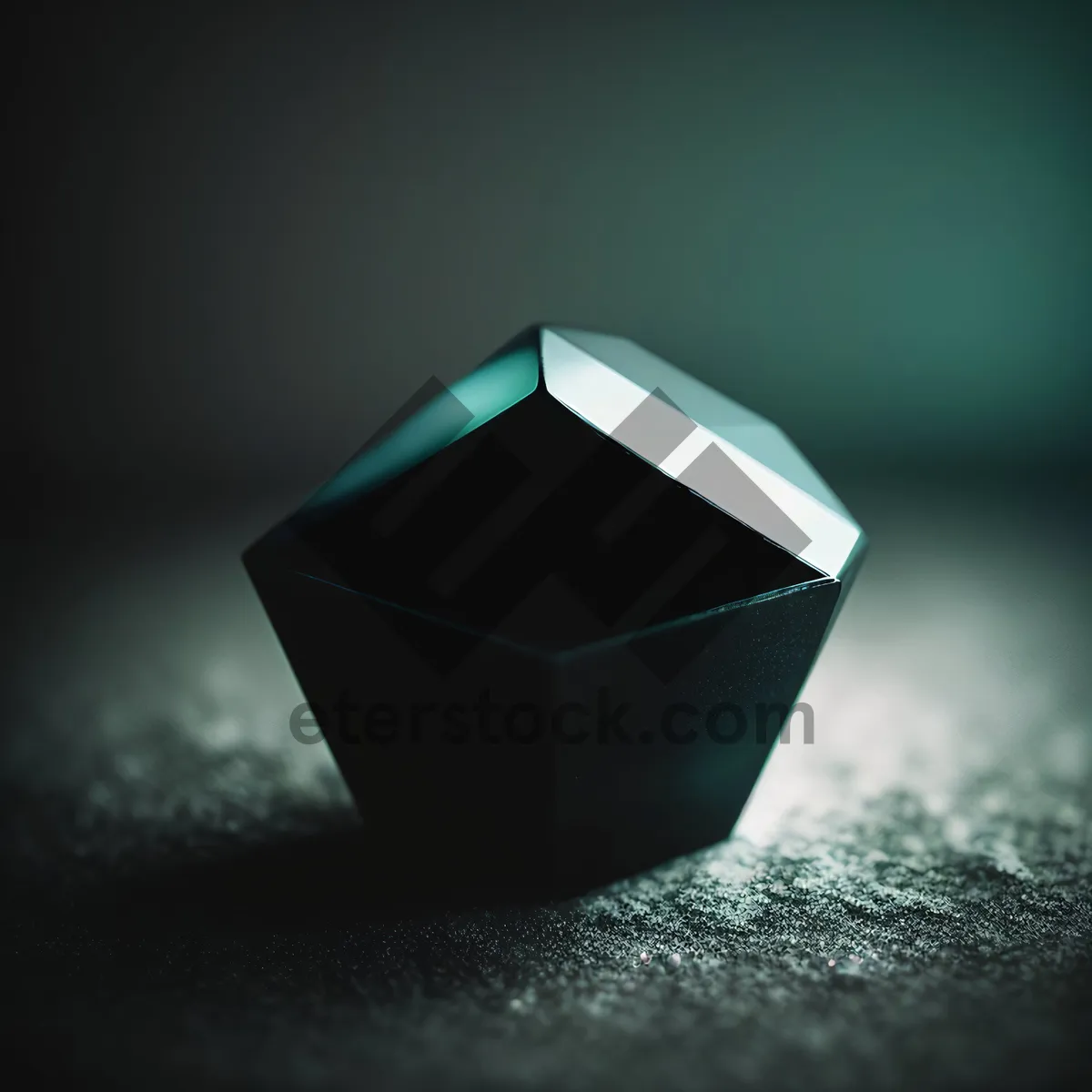 Picture of Solid 3D Glass Box Icon