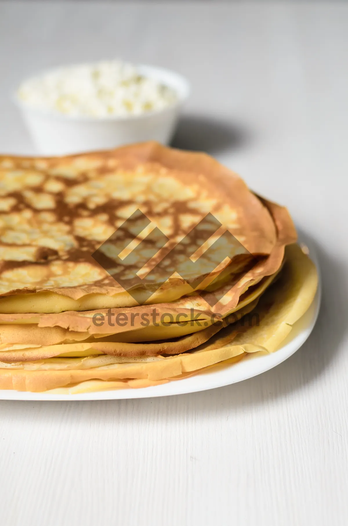 Picture of Fresh and Delicious Breakfast Plate with Cheese and Tomato