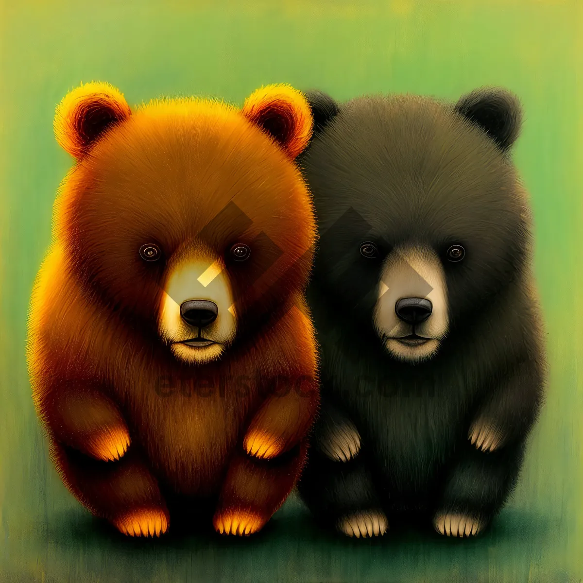 Picture of Furry Chow Chow Teddy Bear - The Perfect Plaything Gift