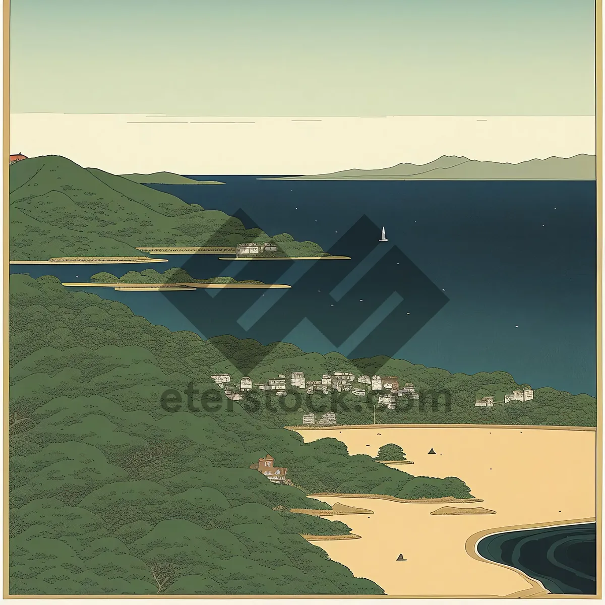 Picture of Serenity by the Sea