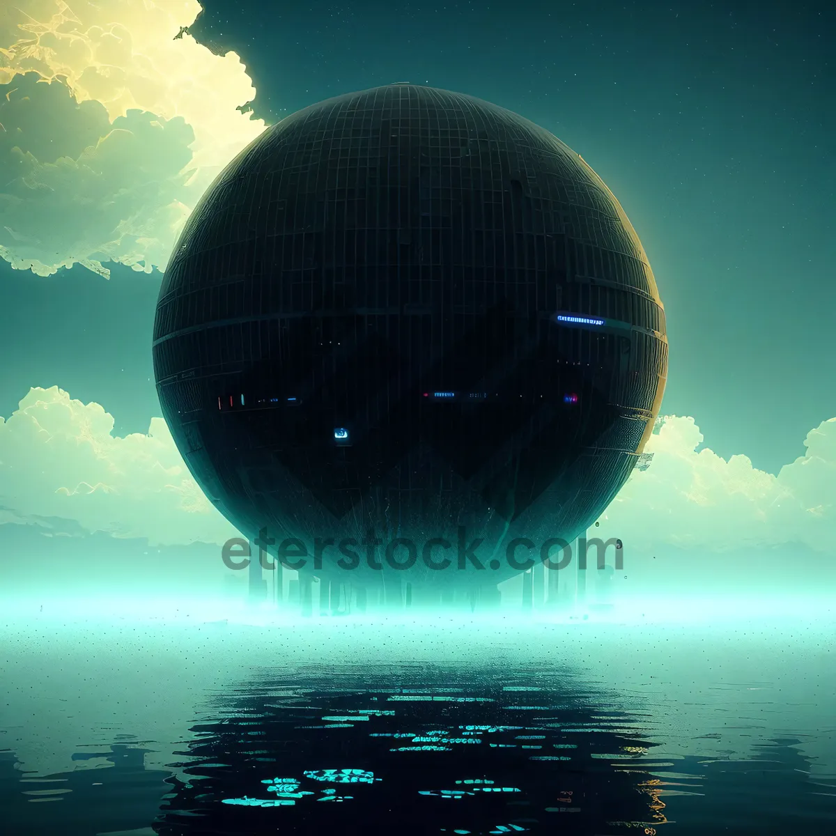 Picture of Celestial Sphere in Global Space