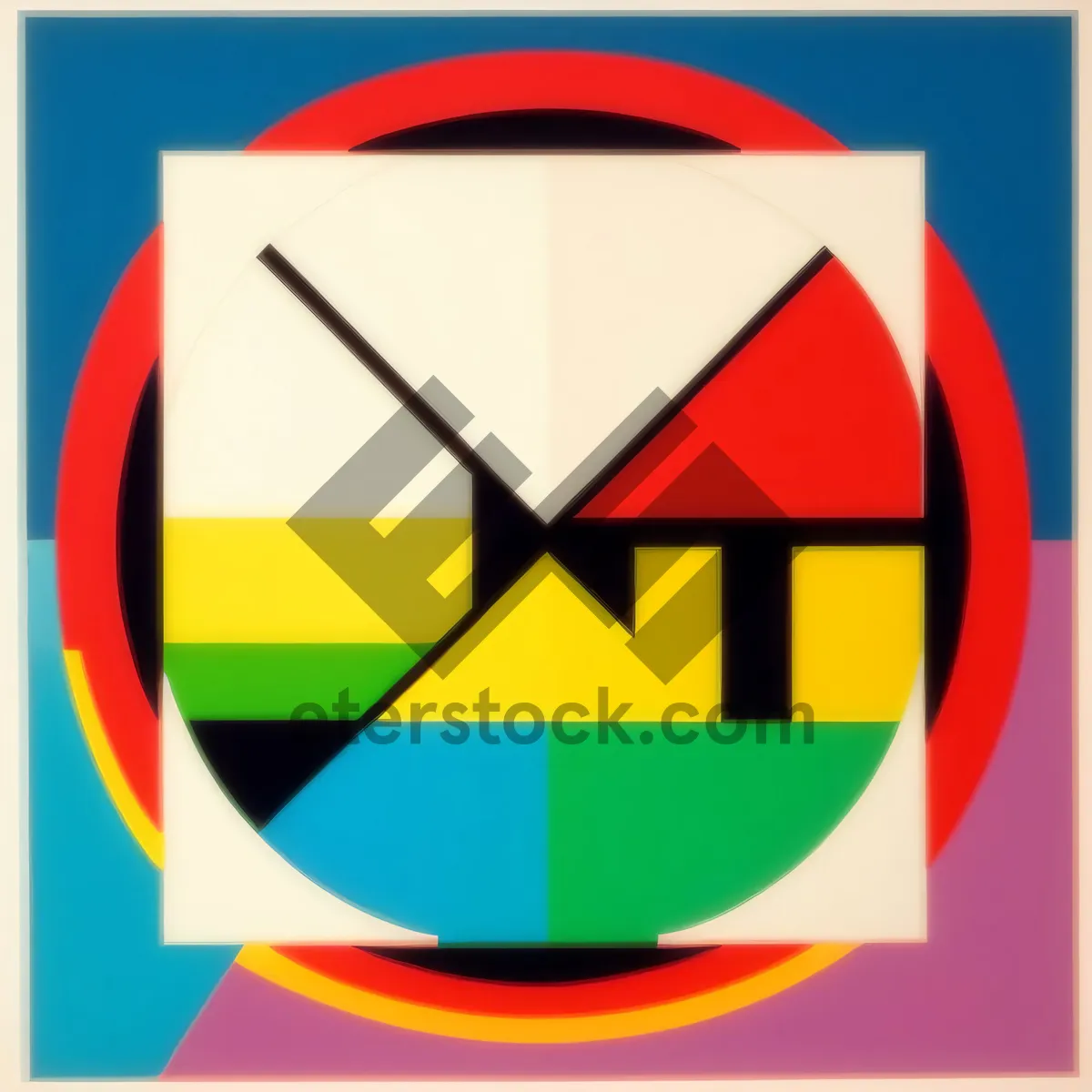 Picture of Patriotic Web Button: Country Flag Icon Design