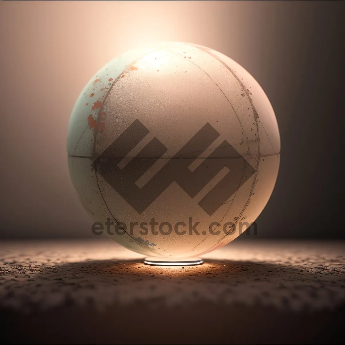 Picture of Global Soccer Ball - 3D Globe Stitched