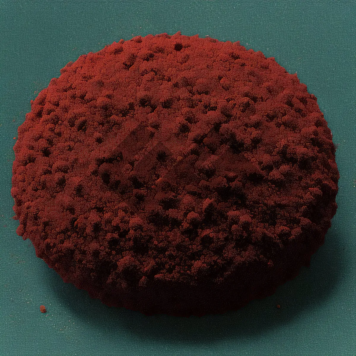 Picture of Delicious litchi chocolate candy with powdered sugar coating