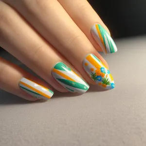 Vibrant Rainbow Colored Pencils on Wooden Desk