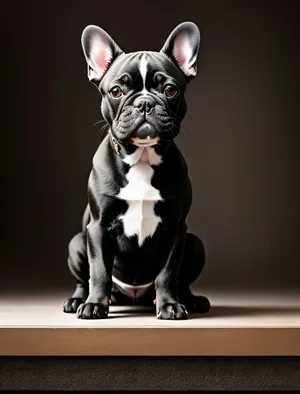 Bulldog puppy - Cute and wrinkled furry friend