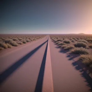 Dune Drive: Endless Horizon on Desert Highway