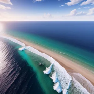 Serenity at the Shoreline: A Tropical Paradise