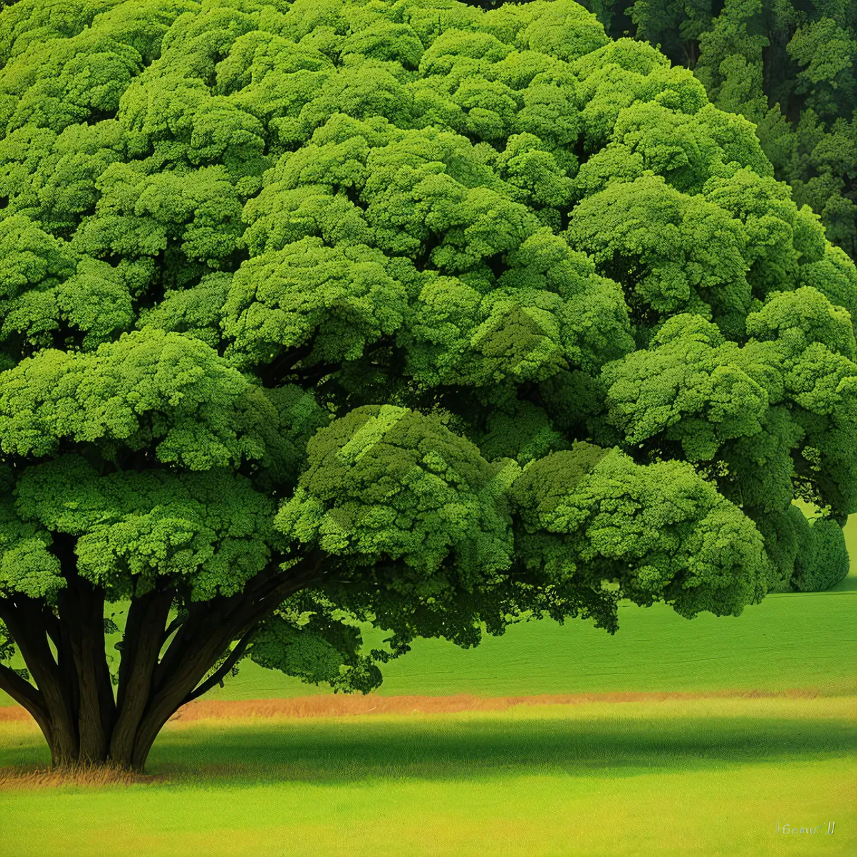 Picture of Greenery in Nature's Abode