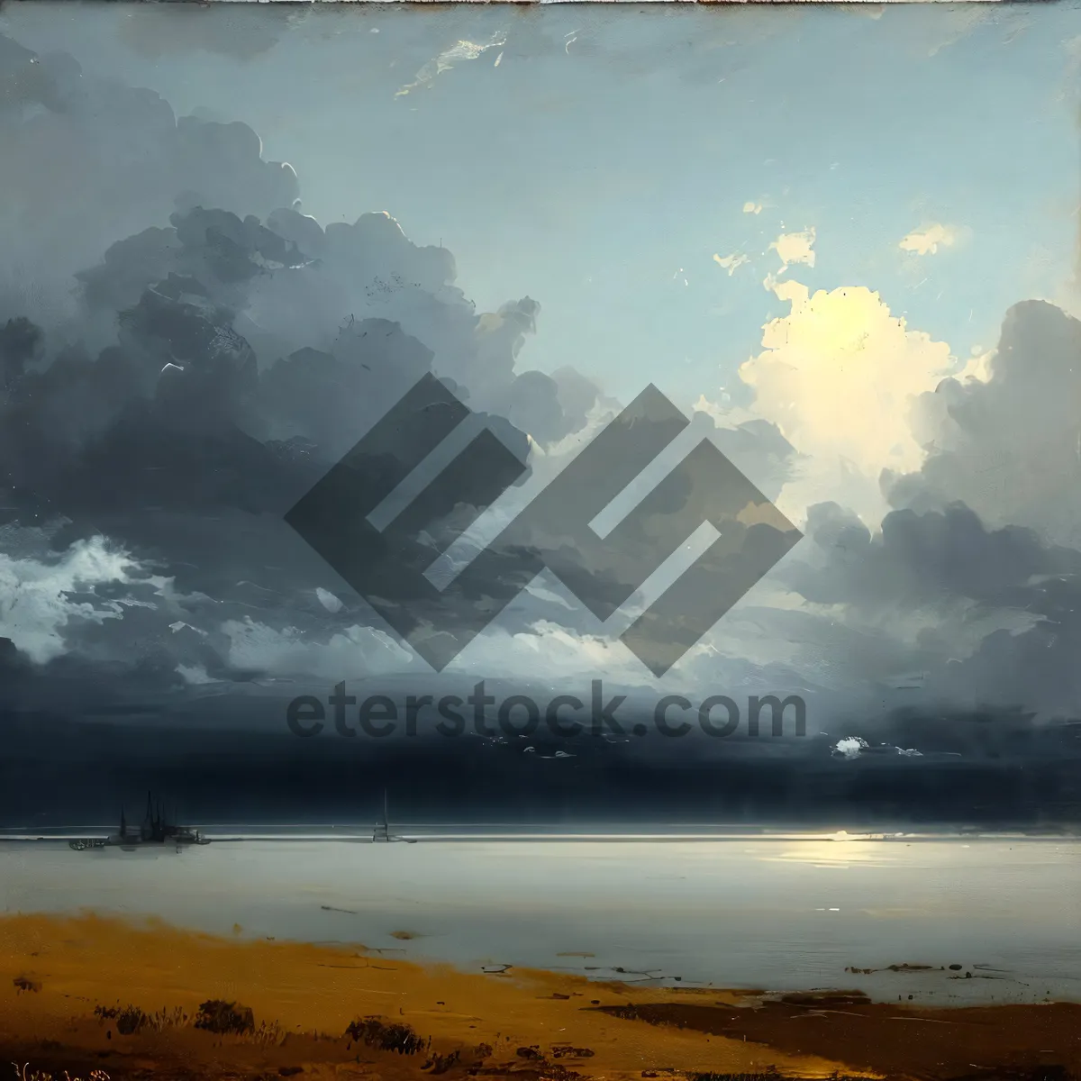 Picture of Serenity at Sunset: Beach Bliss