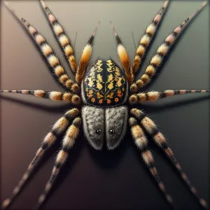 Black and Gold Garden Spider: Majestic Arachnid in Wildlife