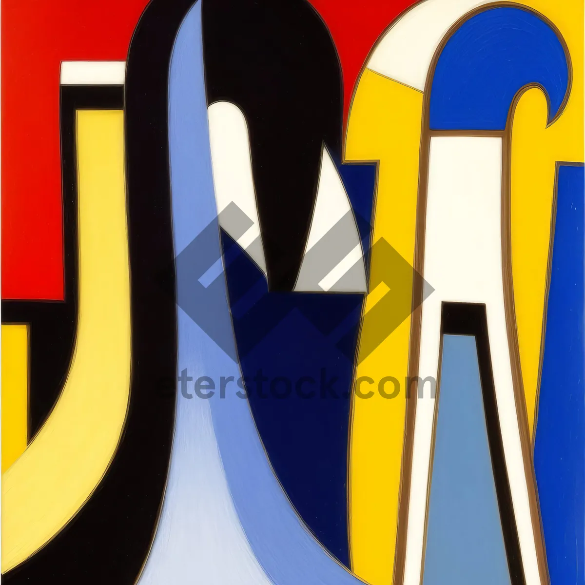 Picture of Symbolic Flag Button Design for Iconic Sign