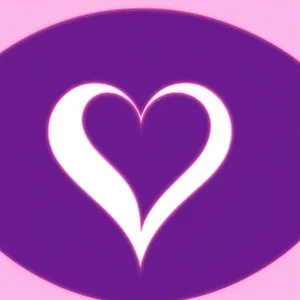 Heart-shaped Love Symbol - Graphic Design Art