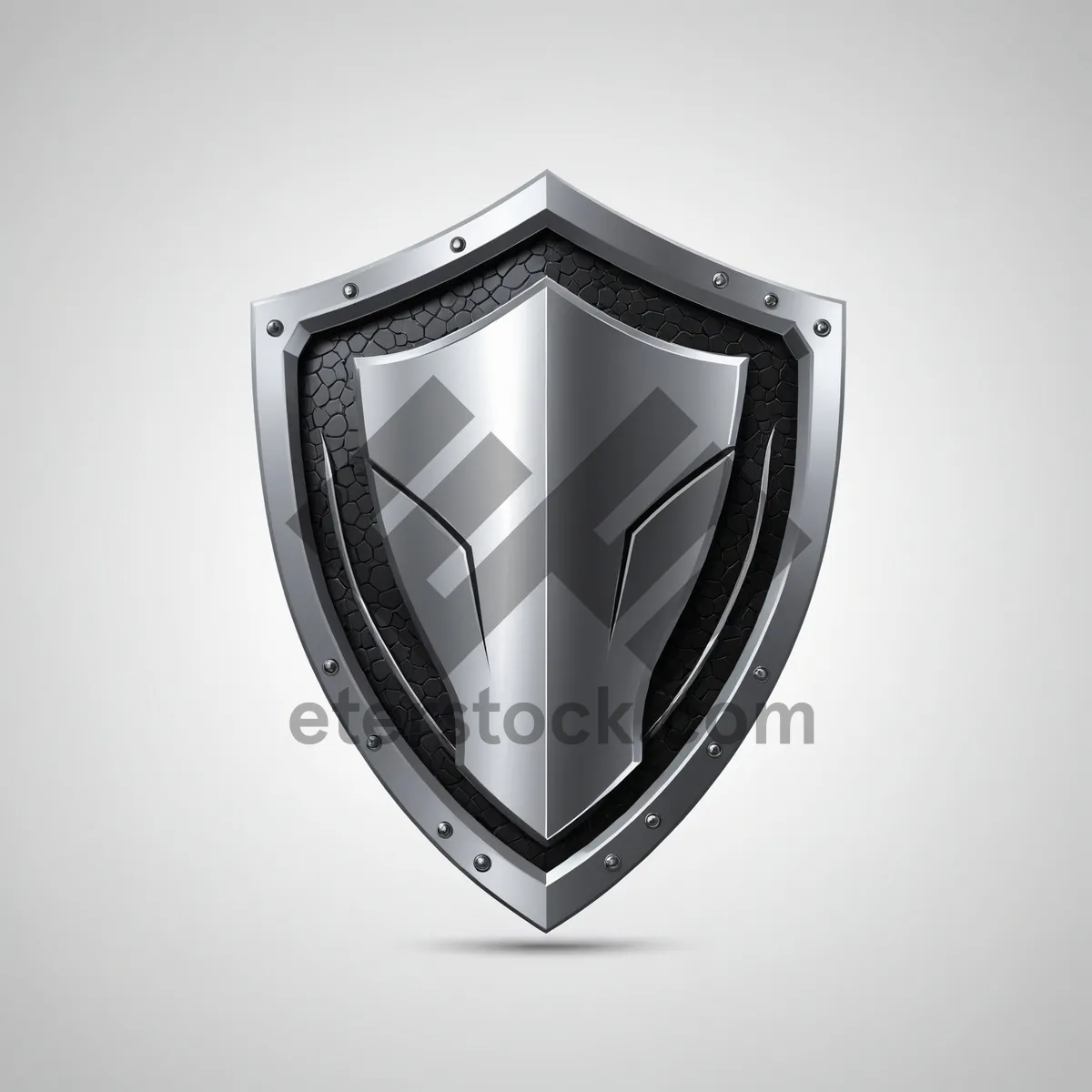 Picture of Shiny heart emblem icon design