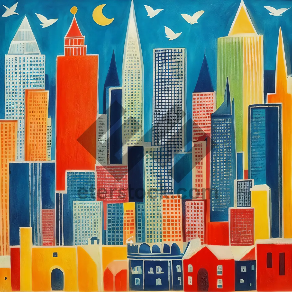 Picture of Colorful School Pencil Archive