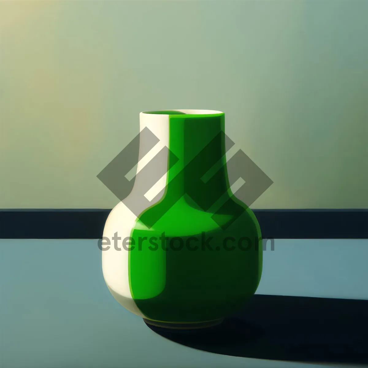 Picture of Glass Bottle for Scientific Research Experiment.