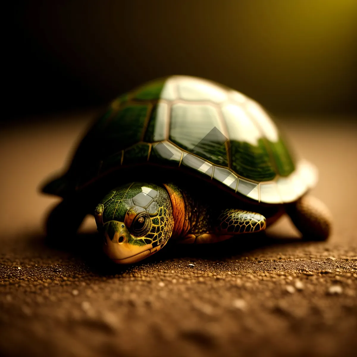 Picture of Reptile Meets Ladybug: Close Encounter