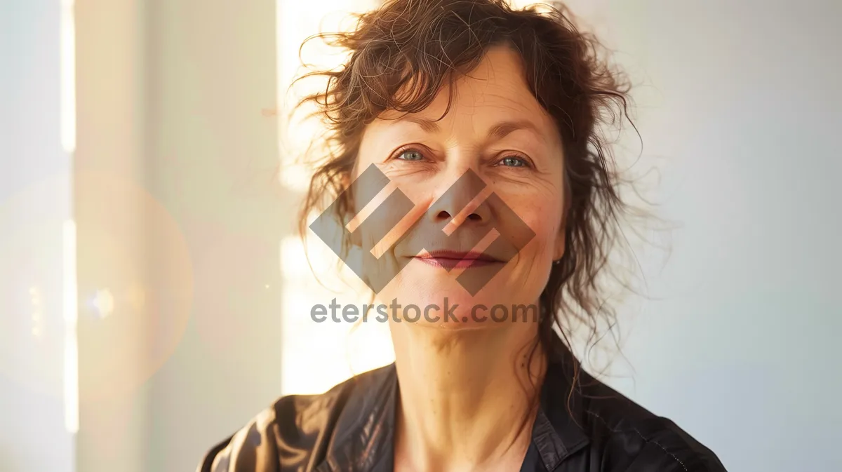 Picture of Happy smiling male model portrait with beard